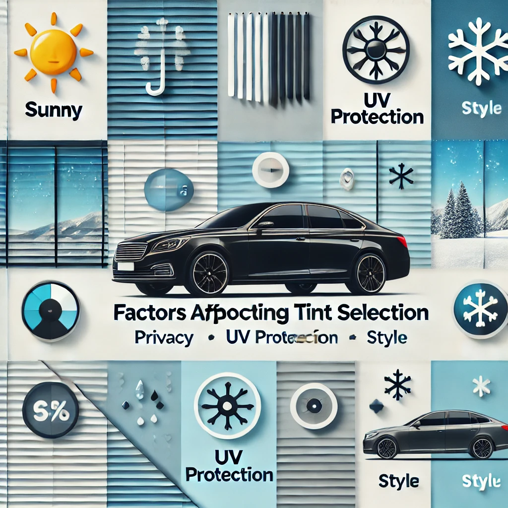 Factors Affecting Tint Selection