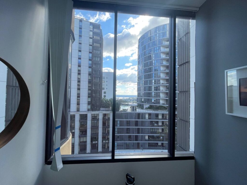 office window